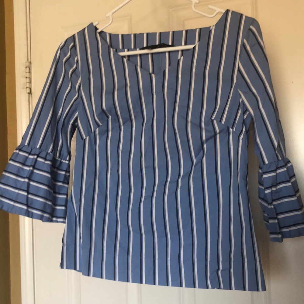 White House Black Market Striped Top